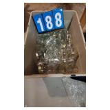 TOTE OF PINT CANNING JARS