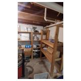 CORNER CONTENTS IN BASEMENT