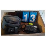 VINTAGE 35MM CAMERAS & BAGS