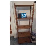 63X24X12 WOOD SHELF