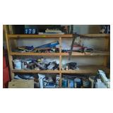SHLEF CONTENTS TOOLS, CASES & mORE