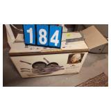 BOX OF POTS & PANS