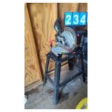 CRAFTSMAN 10' COMPOUND MITER SAW ON STAND