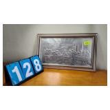 EMBOSSED LAST SUPER FRAMED WALL HANGER