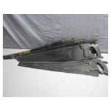 4 Painted Hand Saws