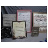 Wooden Signs