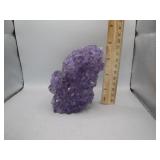 Amethyst Crystal Carved Butterfly Specimen