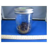 Jar of U.S. Coinage