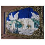 Large Polar Bear Tapestry 76'x48'