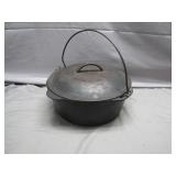 Antique Cast Iron Dutch Oven w/ Lid #8