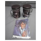 Elvis Salt & Pepper Shakers & Vintage Postcards