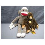 Vintage Monkey Stuffed Animals
