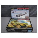 2 Military Style 1:72 Scale Model Kits
