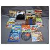 Huge Collection of Vintage 45 Childrens Records