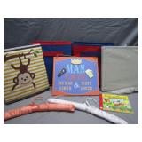 Cubical Bend Storage Lot w/ Misc Items