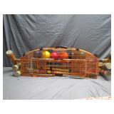 Vintage Croquet Set