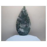 Gorgeous Agatized Geode Carved Tear Drop Specimen