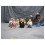 Cute Vintage Lot of Assorted Salt & Pepper Shakers