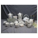 Large Pfaltzgraff Grapevine Design Lot