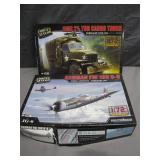 2 Military Style 1:72 Scale Model Kits