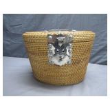 Oriental Tea Set w/ Basket