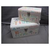 Nested Children's Theme Storage Boxes