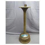 Antique Solid Brass Ashtray Smoker
