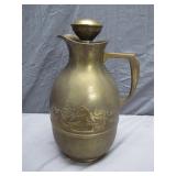 Vintage Brass Thermos