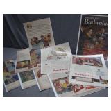 Vintage Budweiser & Beer Posters