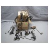15 Assorted Small Metal Animal Traps