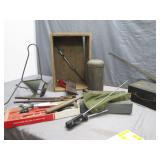 Vintage Primitive Lot of Tools w/ Crate