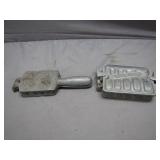 2 Lead Sinker Molds