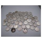 WOW! Lot of 50 Silver Roosevelt Dimes!!