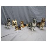 Beautiful Collection of Ceramic German Shepherds