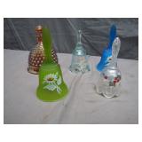 Fenton & Westmoreland Glass Bells