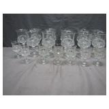 Set of Beautiful Glass Wine Cocktail