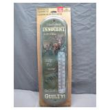 NIB Deer Hunting Decorative Thermometer