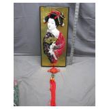 Vintage Geshia Girl Diarama Doll 3D