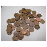 Lot of Assorted Wheat Pennies
