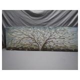 Large Beautiful Moody Tree Painting on Canvas