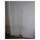 3 Fishing Rods w/ Reels