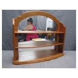 Nice Mirrored Display Shelf