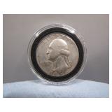 1951 D Washington Silver Quarter