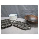 Vintage Kitchenware Pans, Pots and More