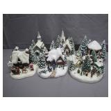 Thomas Kinkade Christmas Houses