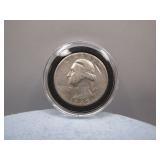 1945 S Silver Washington Quarter