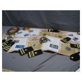 Military Patches w/ Paperwork