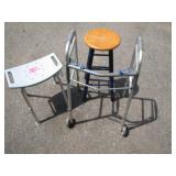 Wood Stool, Walker & Shower Bench