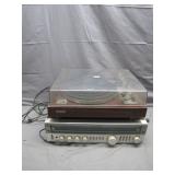 Vntg Optonica Turntable & Onkyo Transceiver