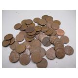 Lot of Unsorted Wheat Pennies